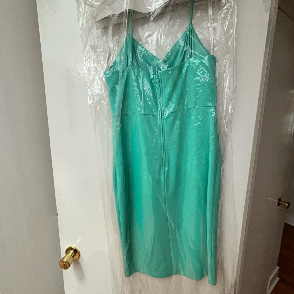 Bisou Bisou Aqua Sleeveless Dress